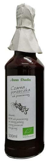 Puré de grosellas negras BIO 500 ml - ANNA DUDA